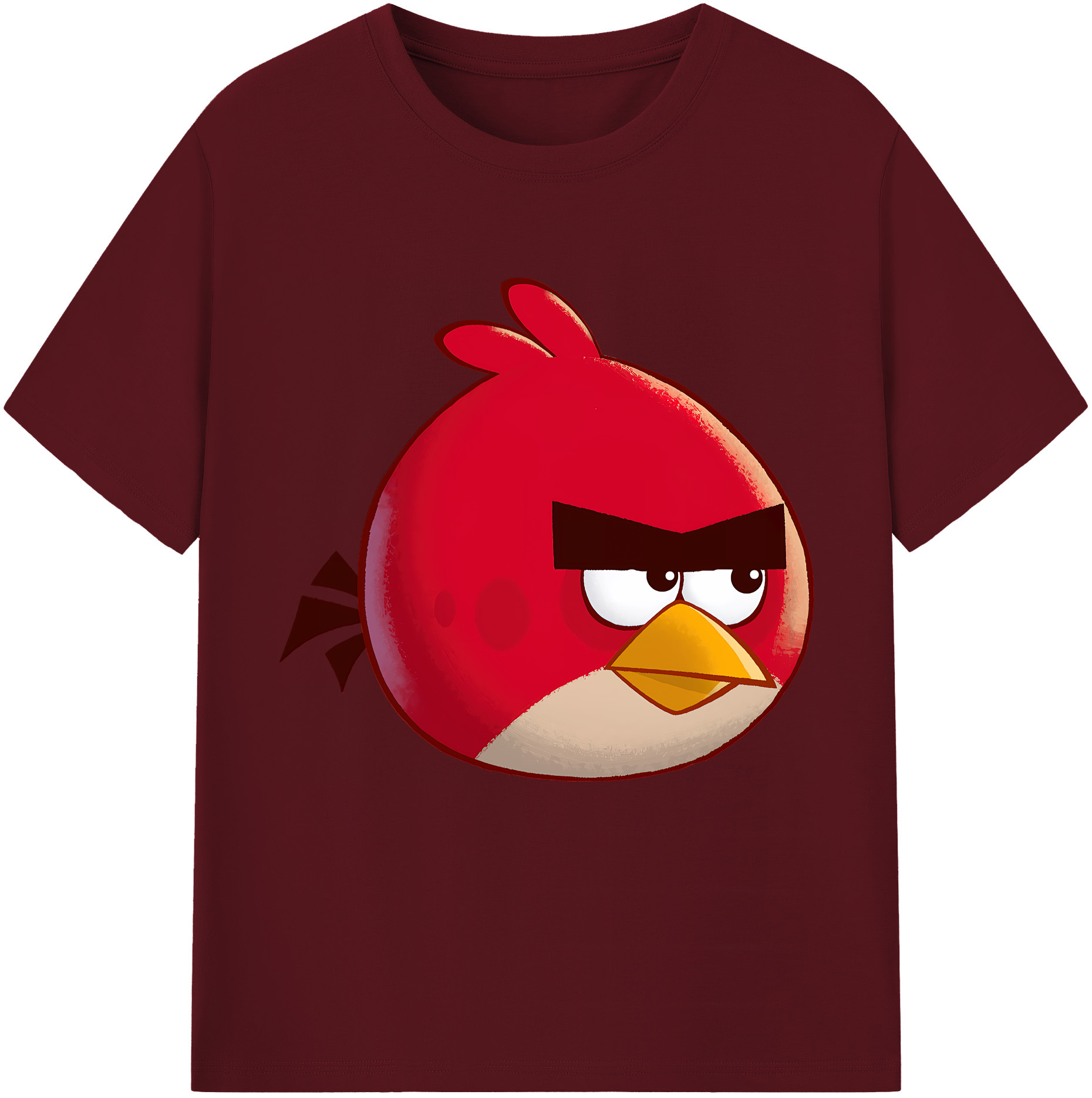 （画像用） Angry Birds アングリーバード 綿100％半袖Tシャツ（フロントプリント）